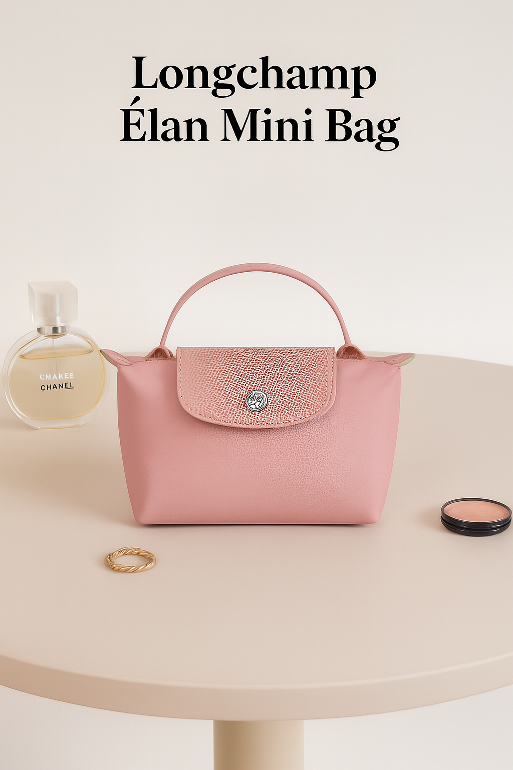 Longchamp Élan Mini Bag - Rose