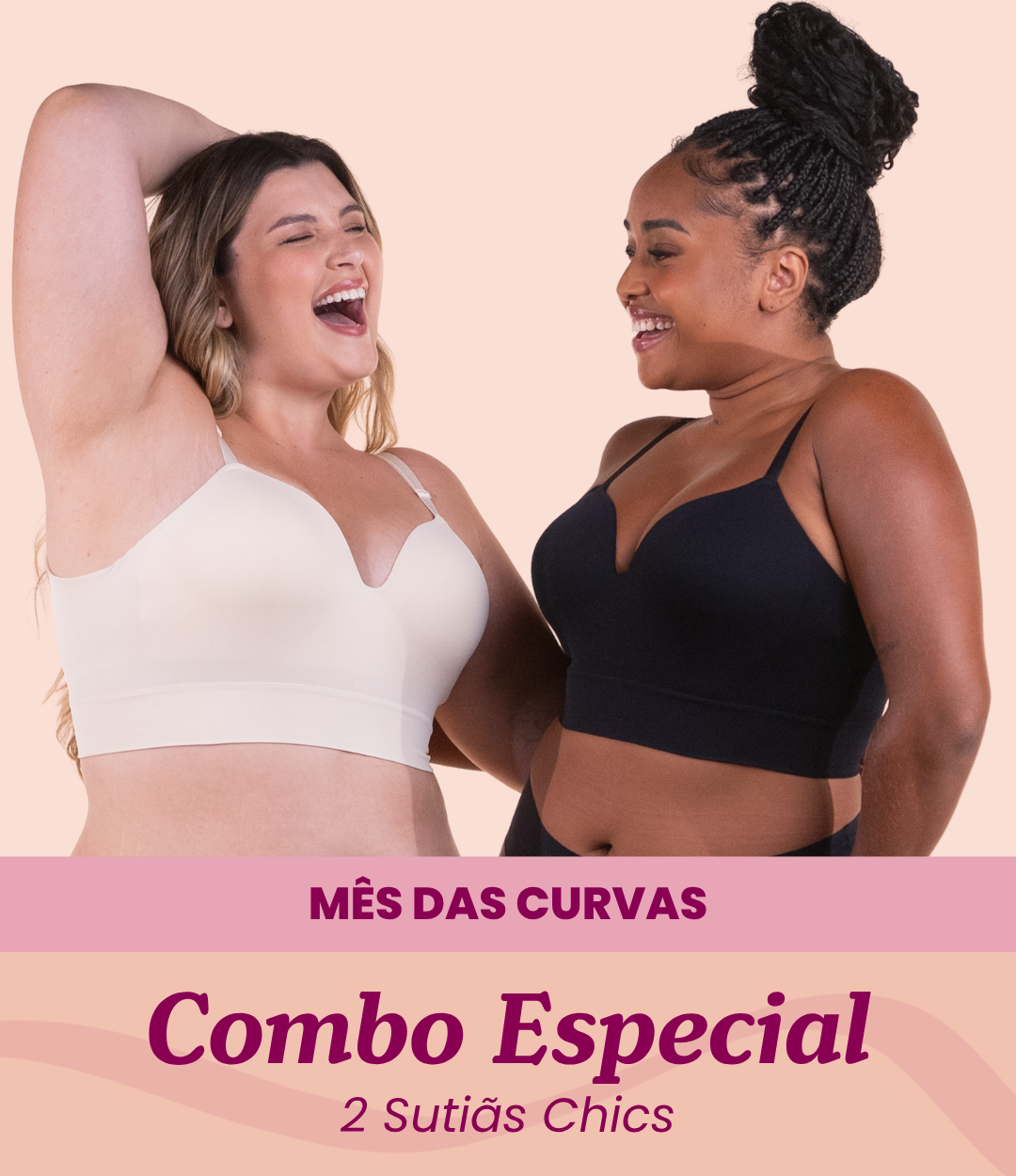 2 Sutiãs Chic - Combo Irresistível