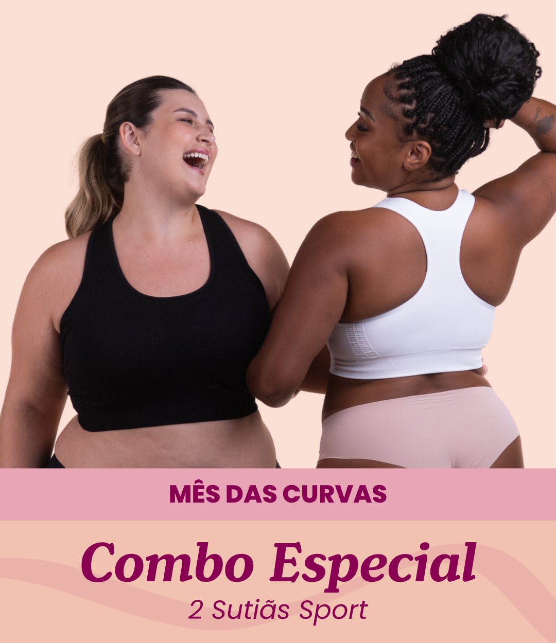 2 Sutiãs Sport - Combo Irresistível