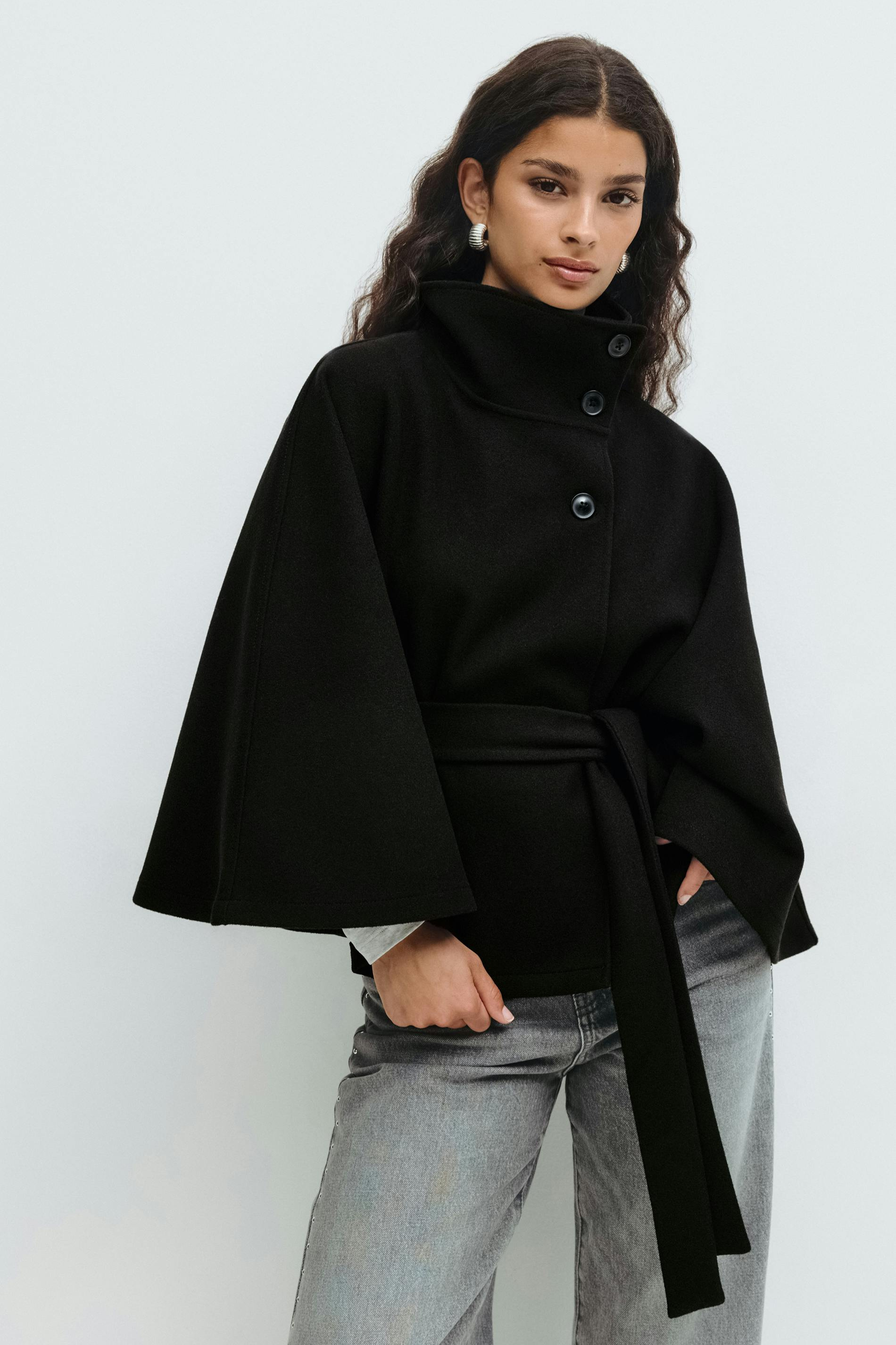 DressCode | Belt Cape Jacket