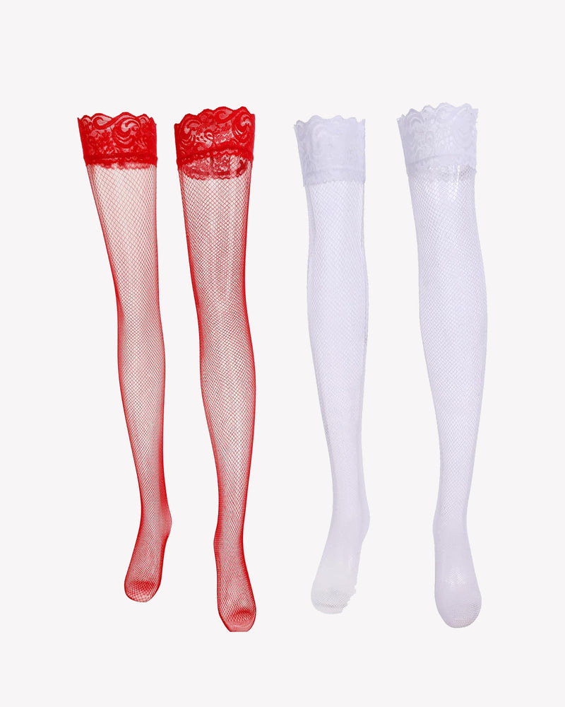 Medias de Red Altas – Fishnet Tights