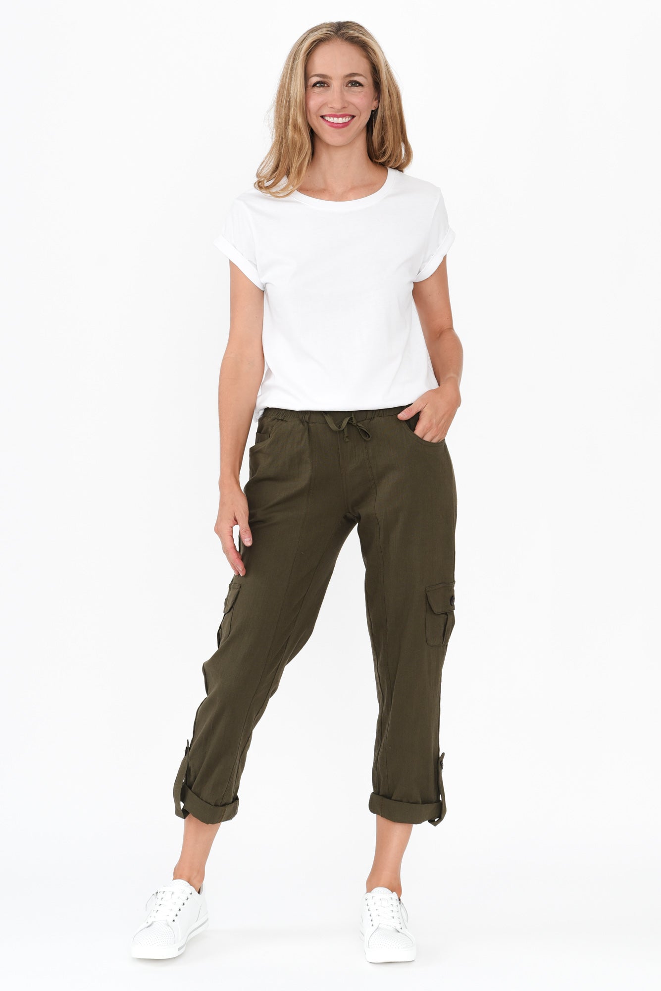 Pantalones Cargo Colette Caqui