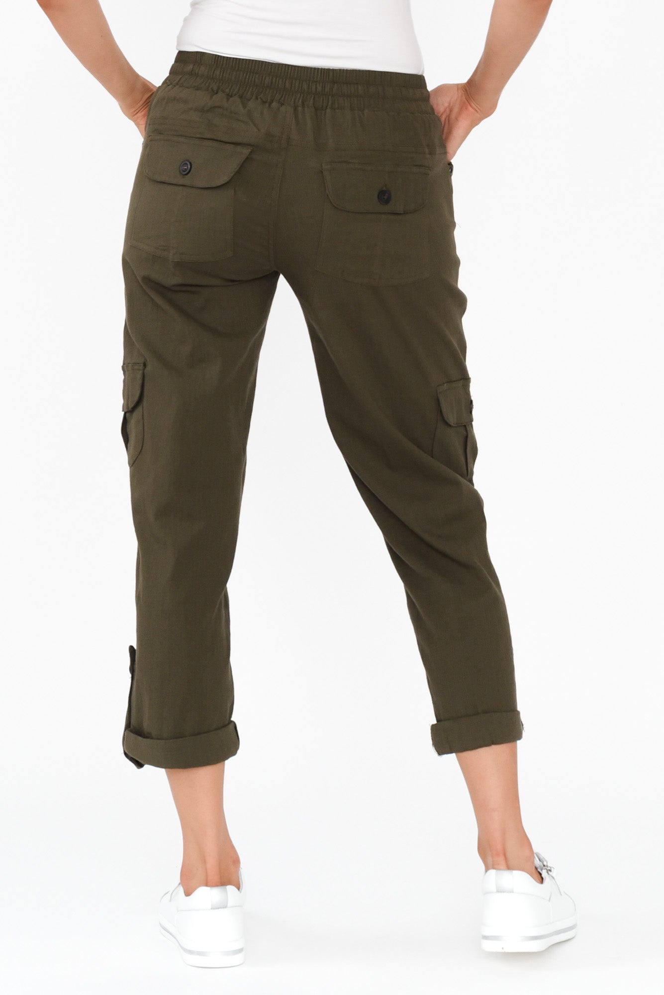 Pantalones Cargo Colette Caqui