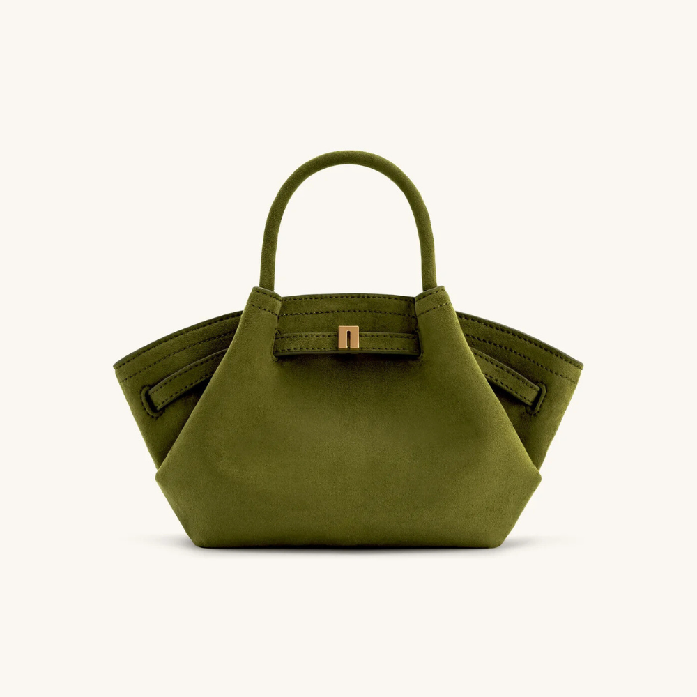 Henna™ Mini Suede Tote – Chic Structure with Timeless Appeal
