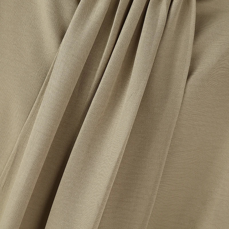 Falda irregulares para hombre INCERUN, de color liso, con cintura elástica