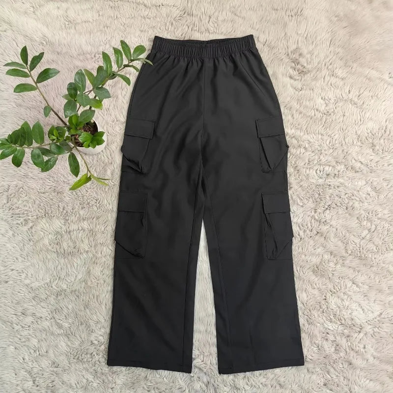 Pantalones cargo rectos