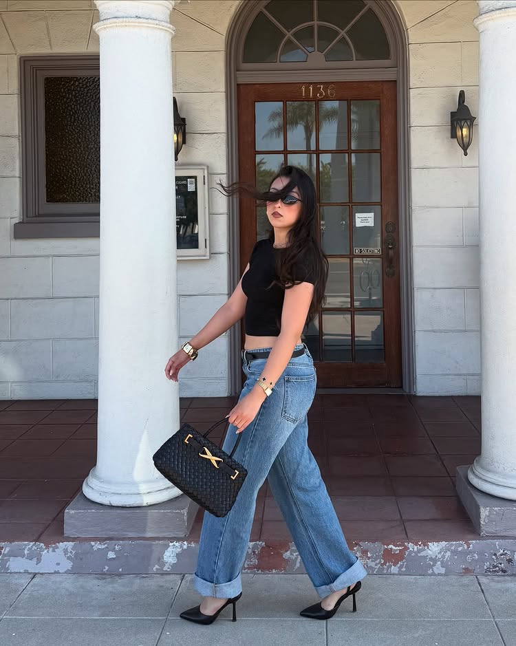 Vienna™ Woven Bag – Structured Elegance with Timeless Detail