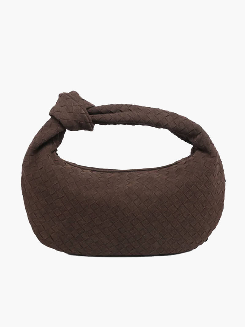 Aurelia™ Woven Suede Bag – Soft Sophistication with Distinctive Charm