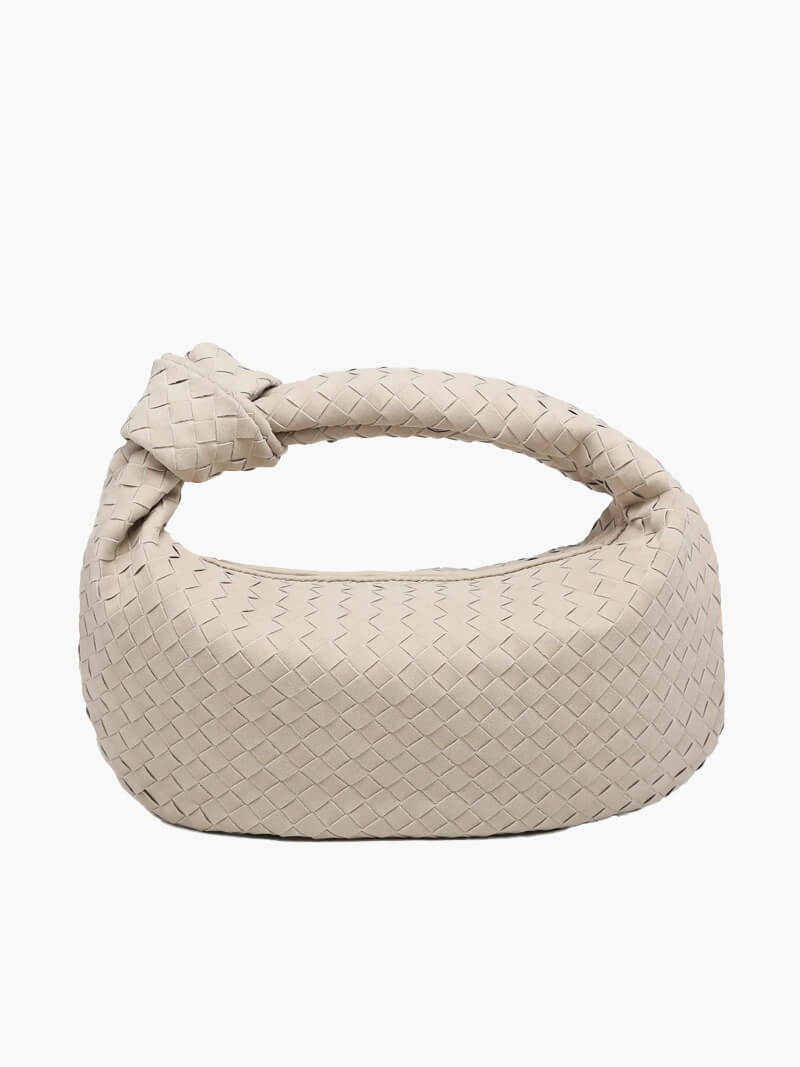 Aurelia™ Woven Suede Bag – Soft Sophistication with Distinctive Charm