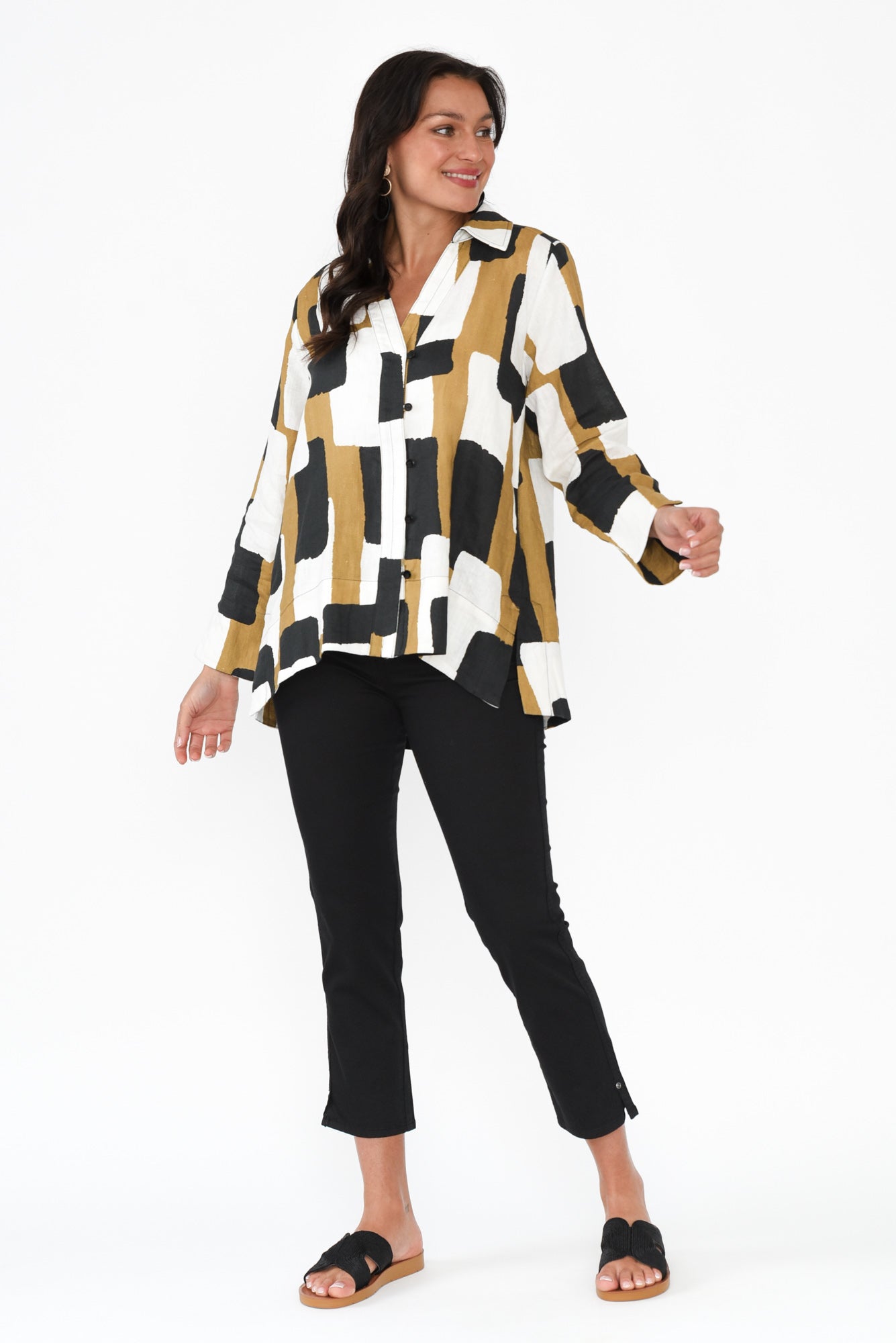 Pantalones Winslet 7/8 negros