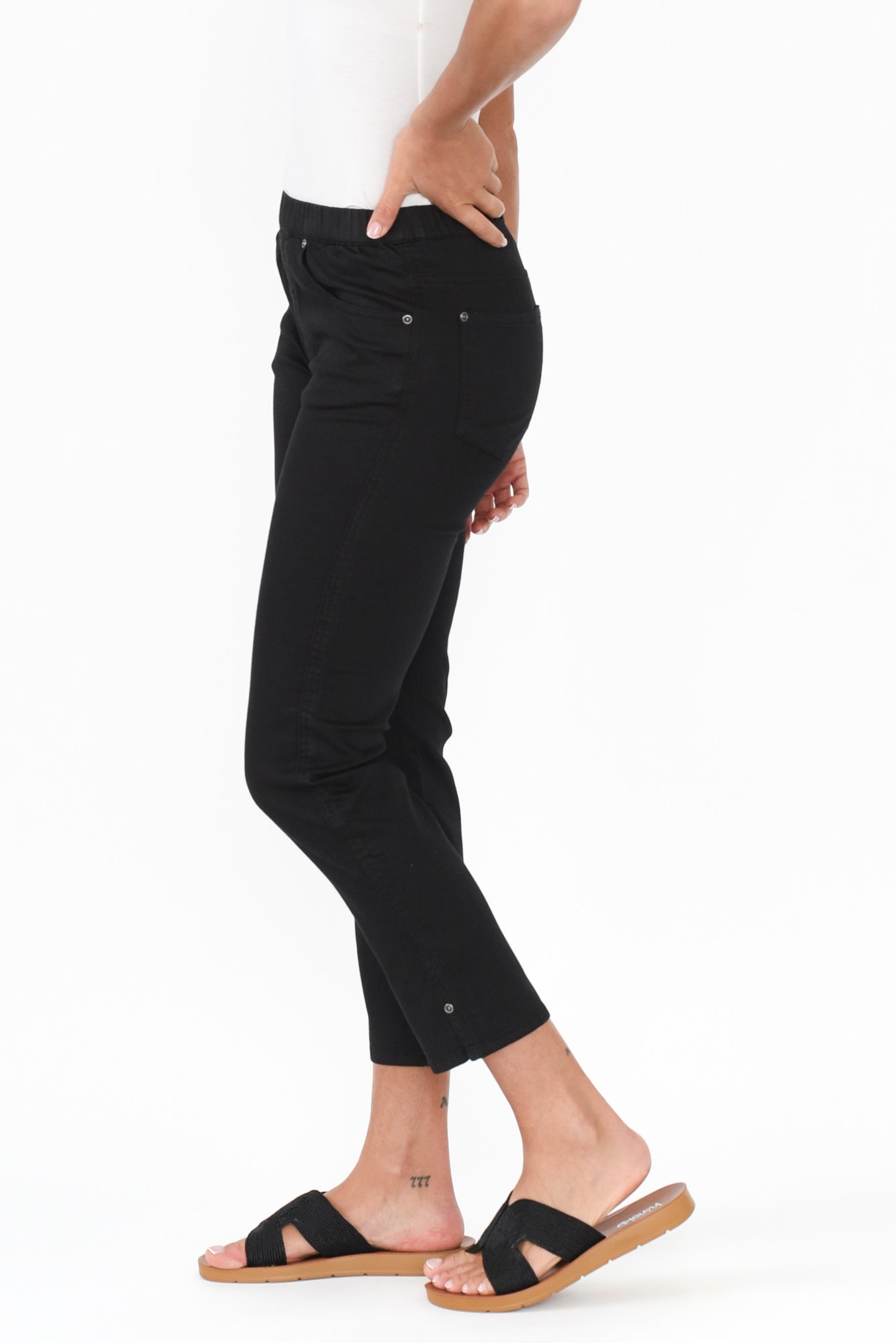 Pantalones Winslet 7/8 negros