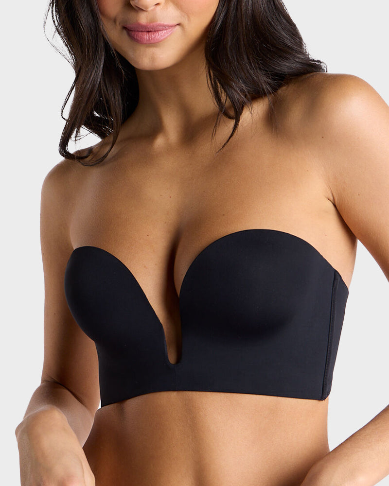 Here’s a concise summary of your Wire-Free U-Plunge Strapless Multiway Bra:
