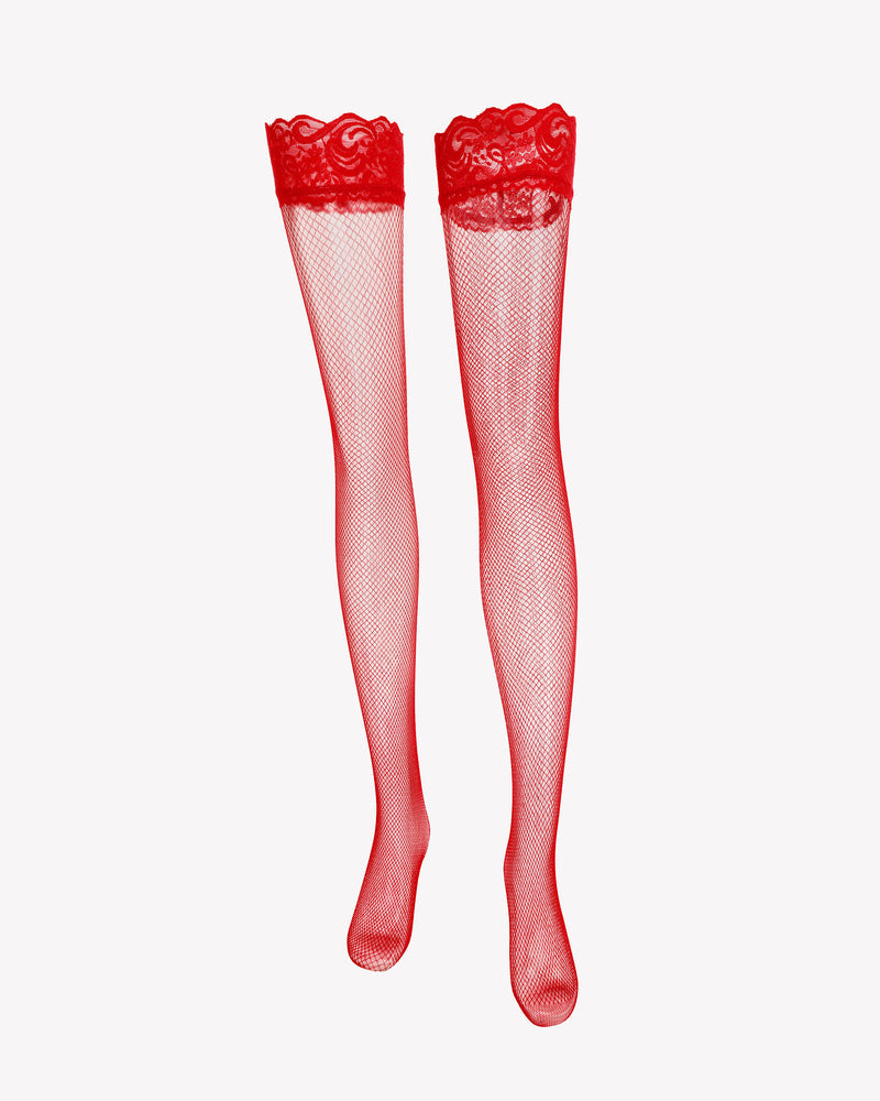 Medias de Red Altas – Fishnet Tights