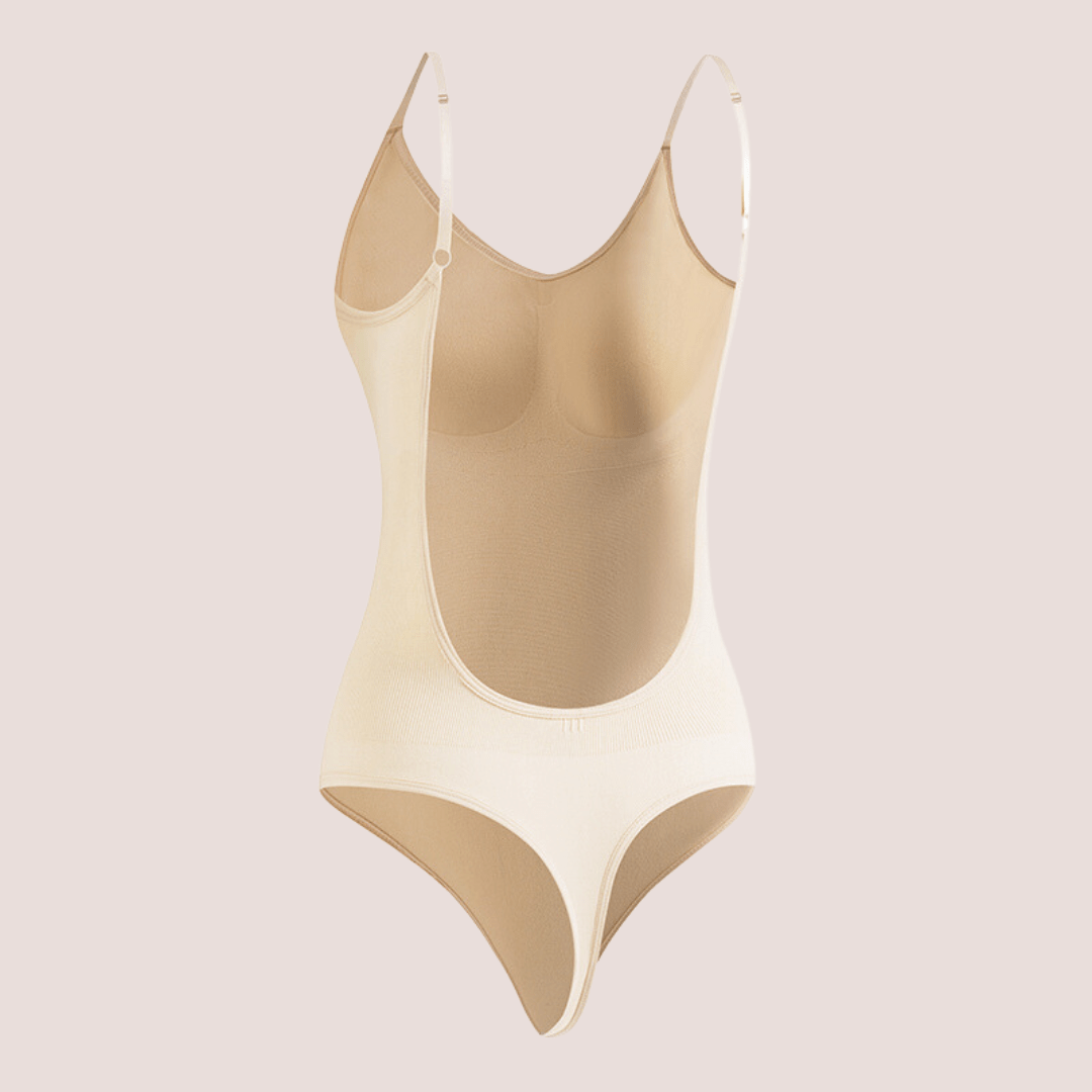 Body Curve Naked – Body Moldeador con Apertura Higiénica y Espalda Abierta