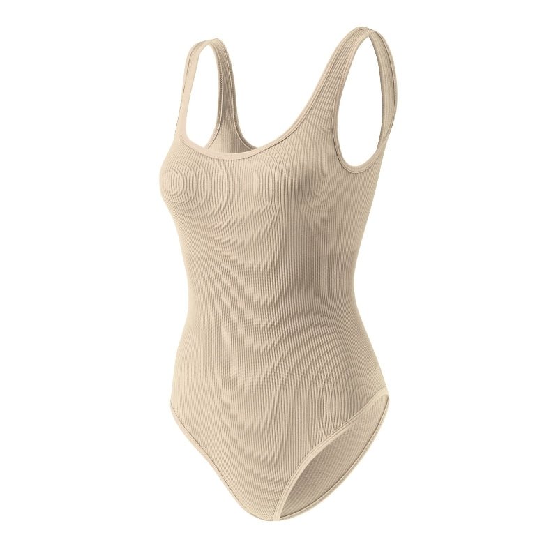 Body Shaper – Body Moldeador Acanalado con Apertura Higiénica