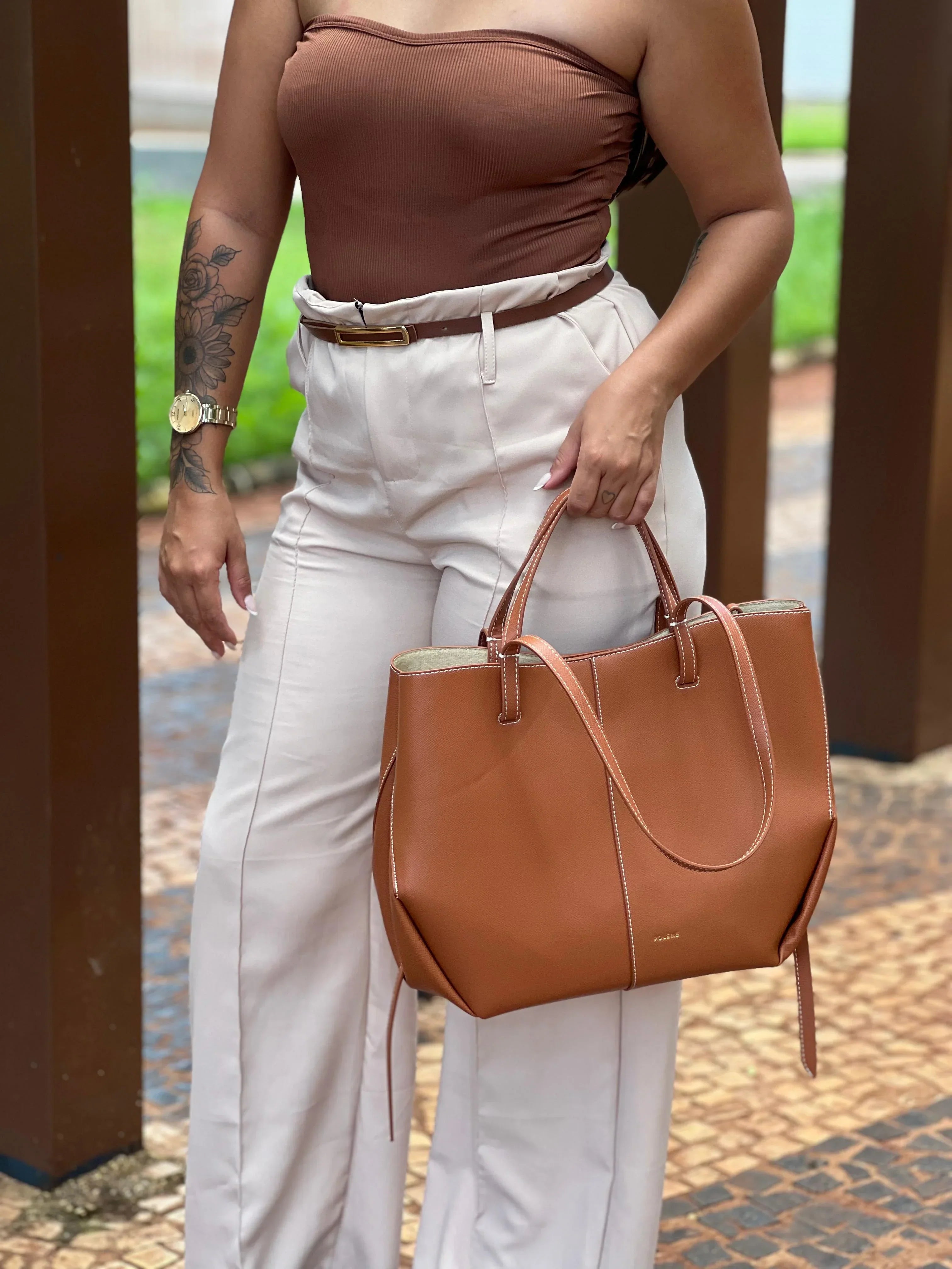 Elise™ Tote Bag – Metropolitan Glamour with Everyday Functionality