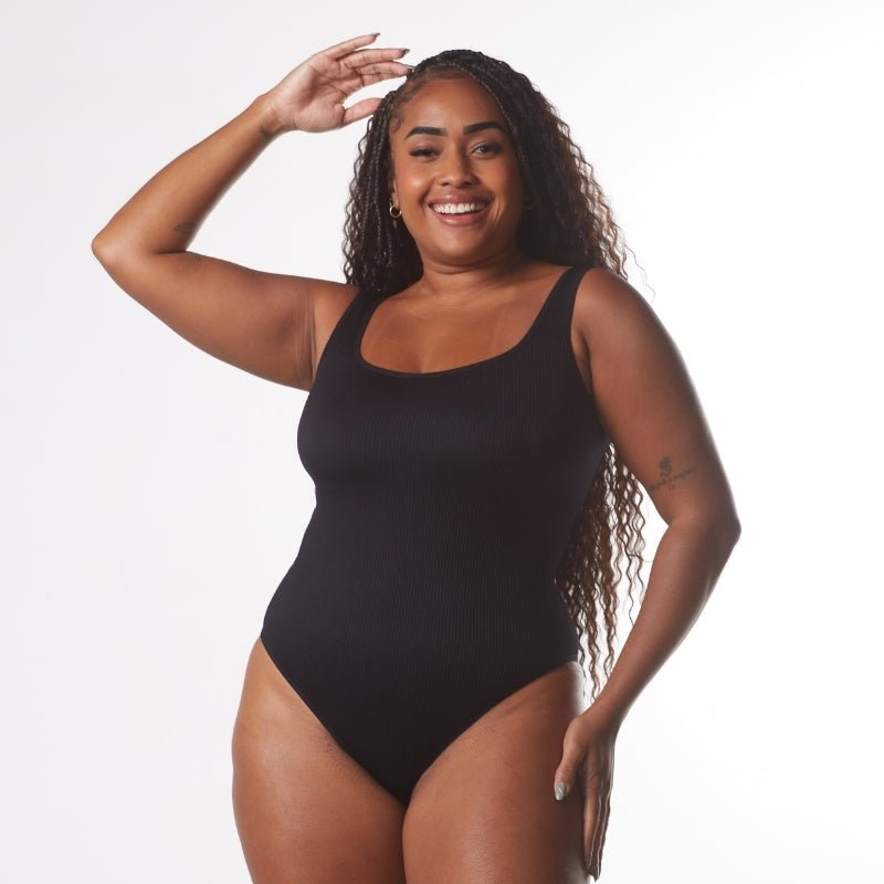 Sutiã Push Up + Body Shaper Canelado - Combo Irresistível