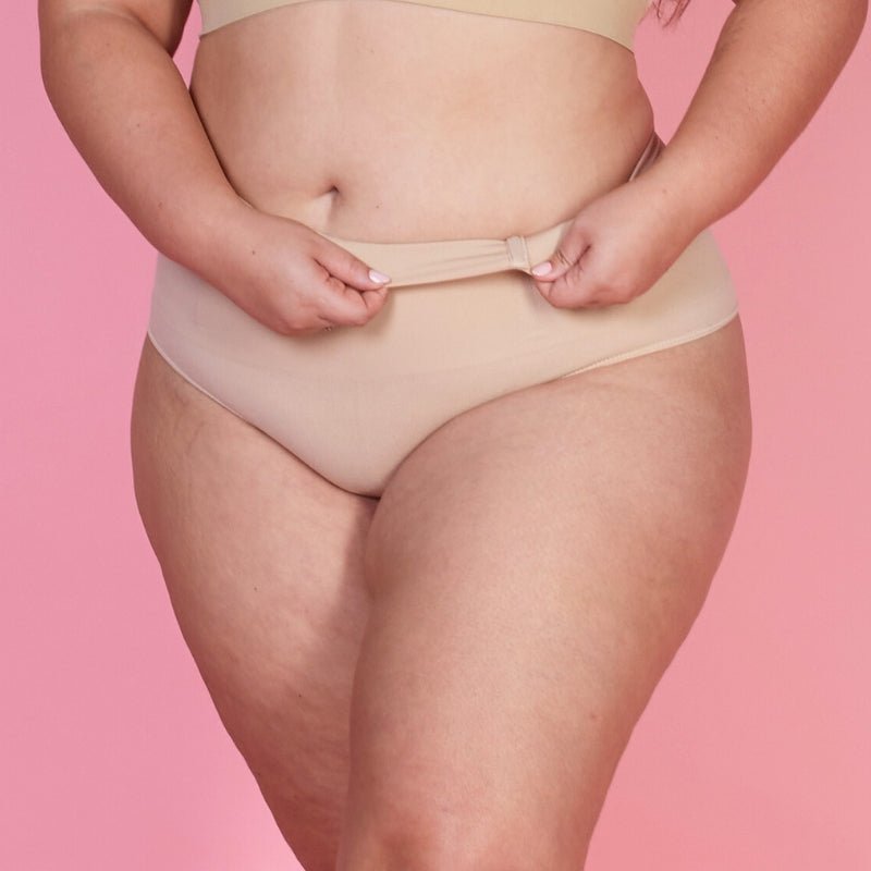 Body Shaper Canelado + Calcinha Hope - Combo Irresistível