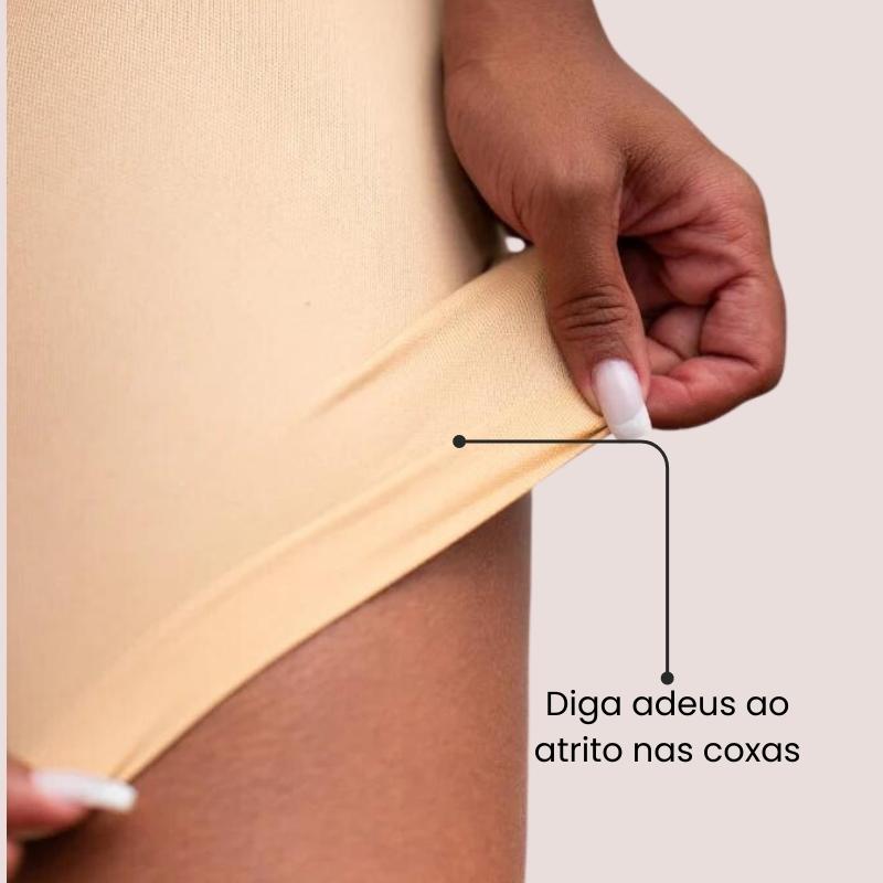 Body Shaper Canelado + Bermuda Up Shaper - Combo Irresistível
