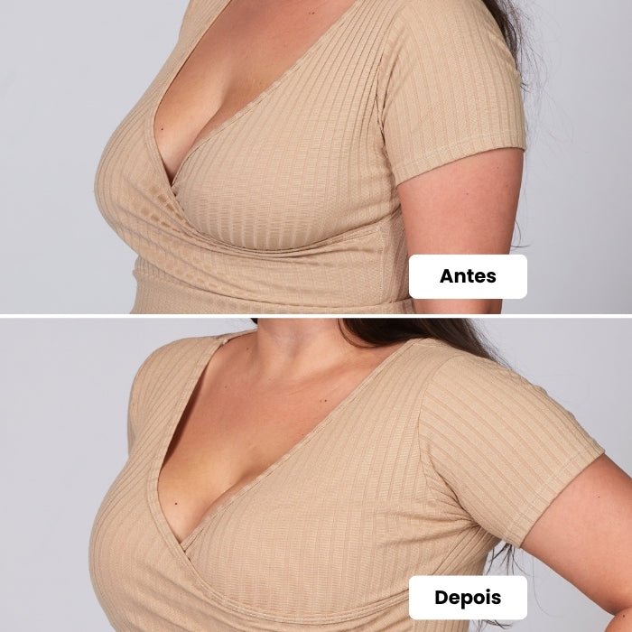 Sutiã Push Up + Body Shaper Canelado - Combo Irresistível