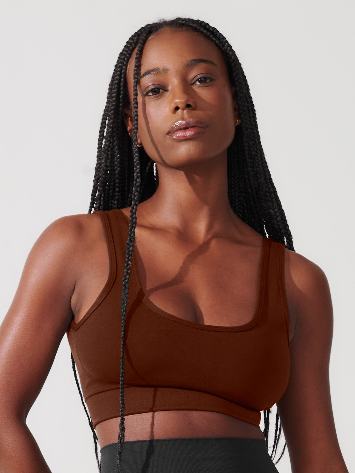 Sujetador Moldeador Sin Aros y Sin Costuras Premium Color Café