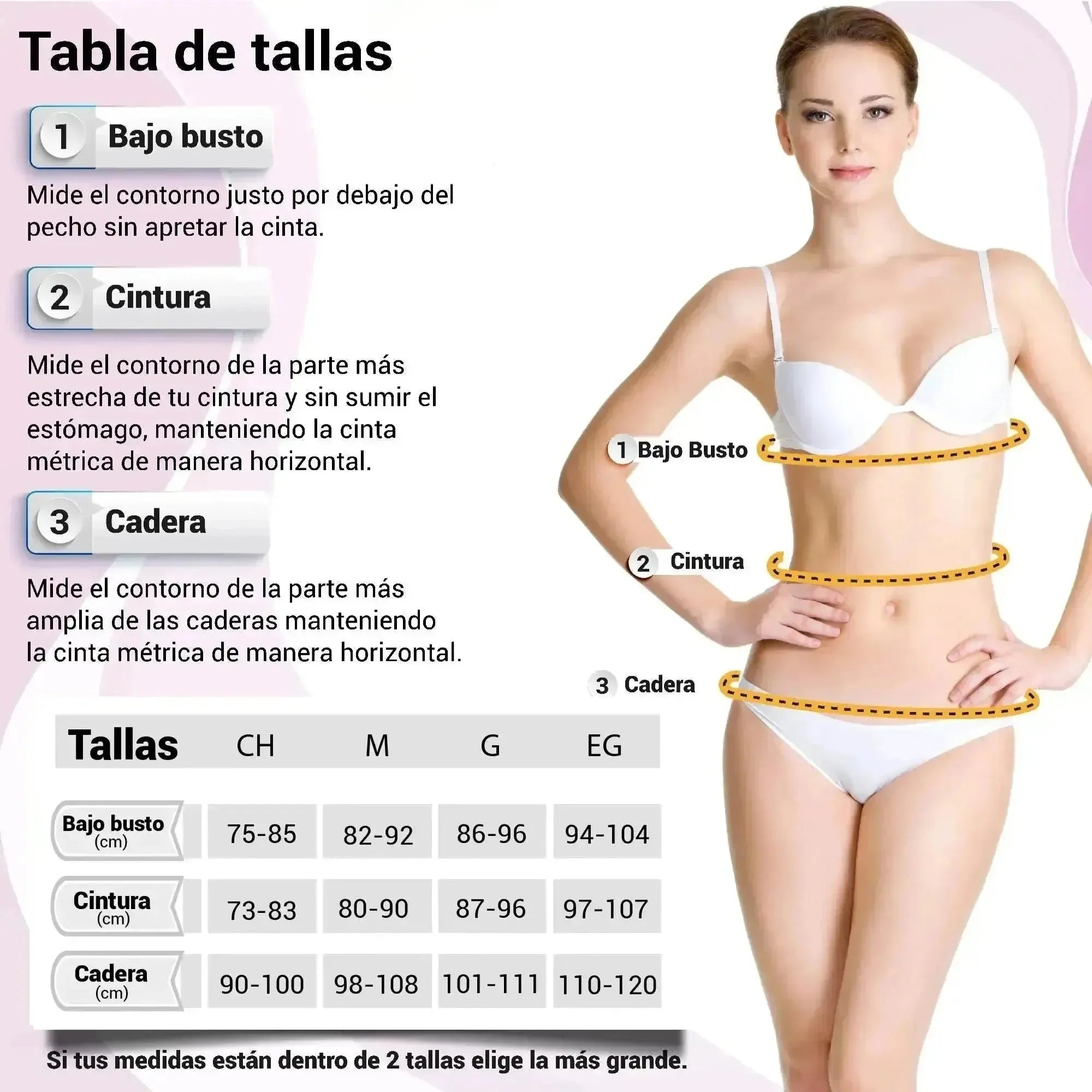 New Look Body Cinturilla Ultra Control Con Tela Suave De Alta Compresión