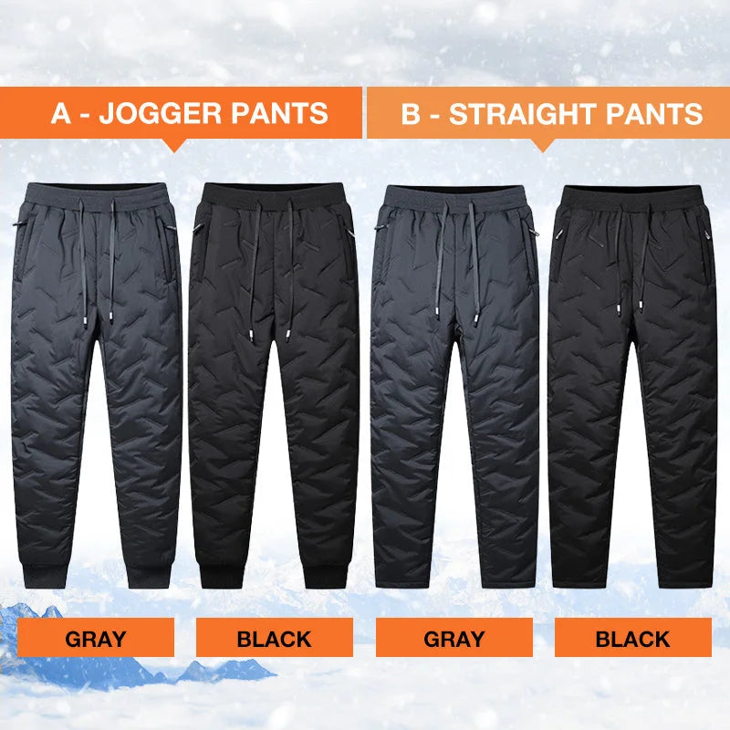 Unisex Fleece-Lined Waterproof Pants - Surviving the UK winter with ease!