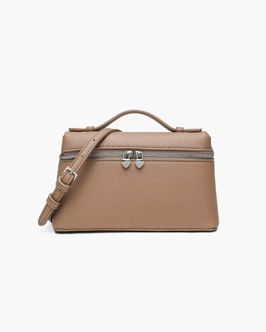 Harper Smooth Leather Vanity Bag