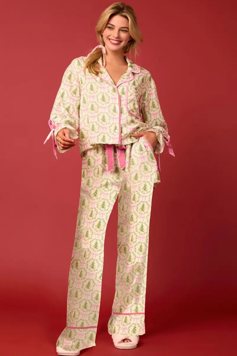 Christmas Character Sprint Pajama Long Set