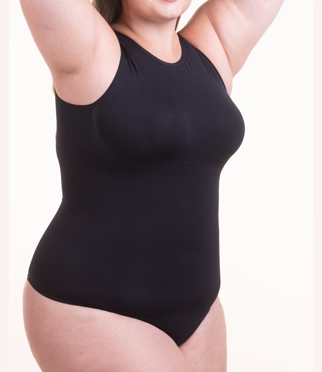 Body Chic – Body Moldeador con Escote Alto Sin Costuras