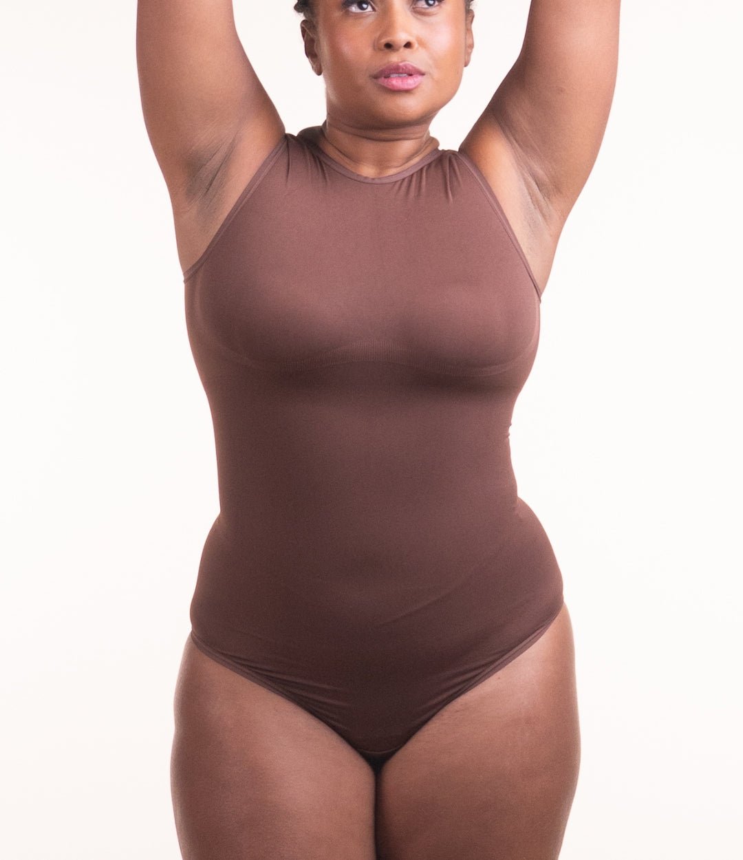 Body Chic – Body Moldeador con Escote Alto Sin Costuras