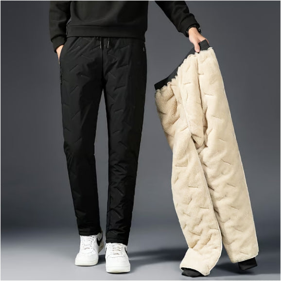 Unisex Fleece-Lined Waterproof Pants - Surviving the UK winter with ease!