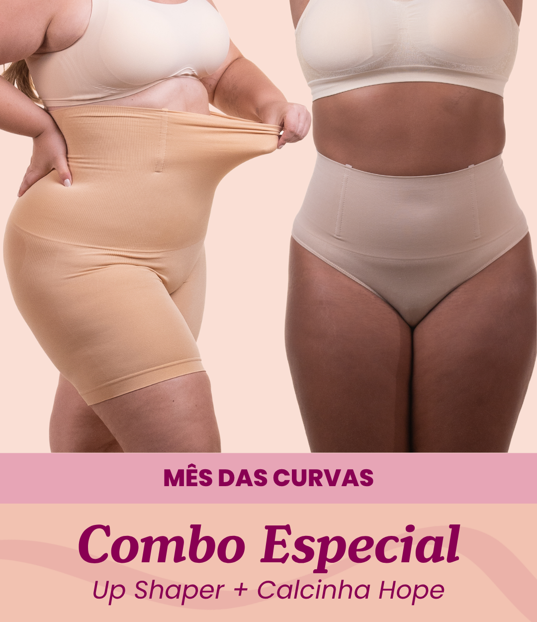 Bermuda Up Shaper + Calcinha Hope - Combo Irresistível