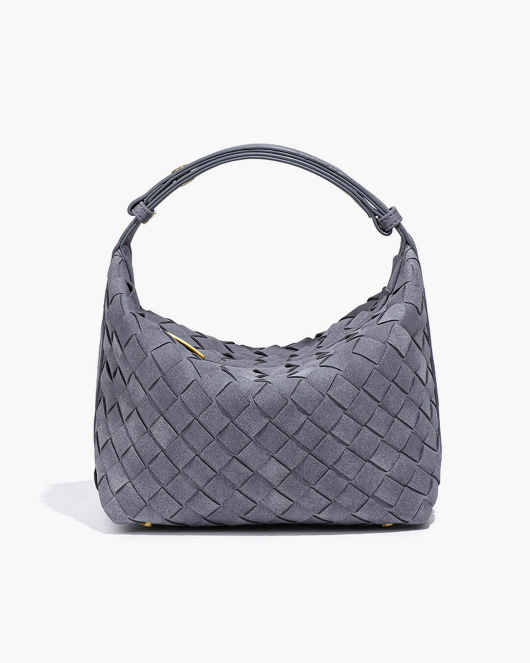 Mica Woven Suede Leather Bag