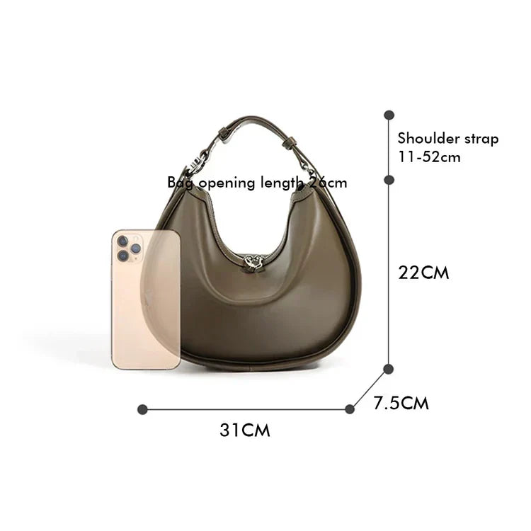 Luna™ Drop Bag – Sculptural Elegance with Modern Edge