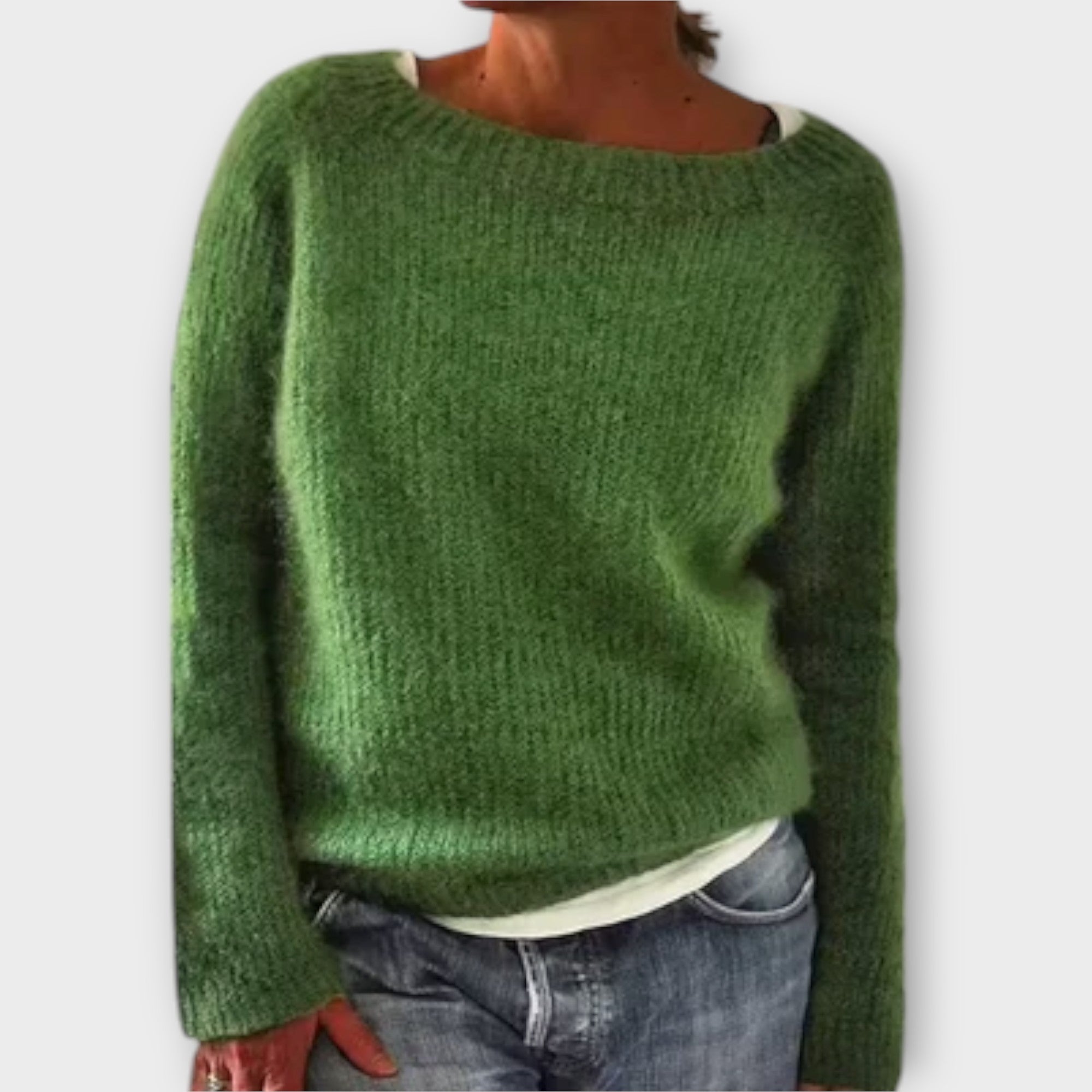 Regine – Solid-color knit sweaters