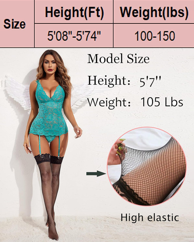 Medias de Red Altas – Fishnet Tights