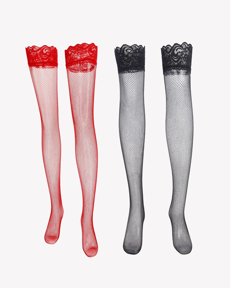 Medias de Red Altas – Fishnet Tights