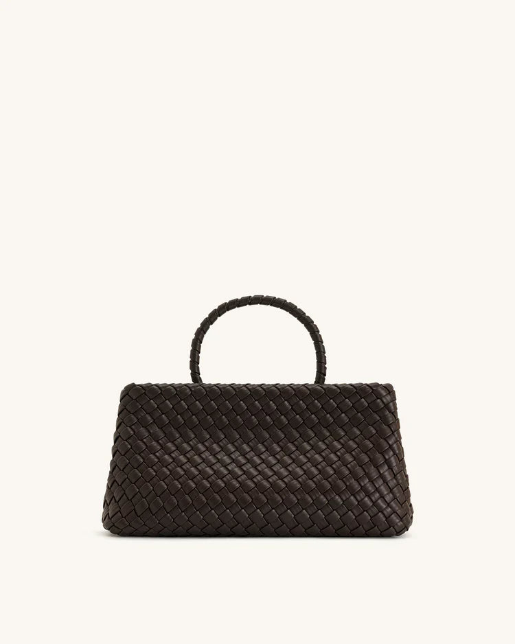 Vienna™ Woven Bag – Structured Elegance with Timeless Detail