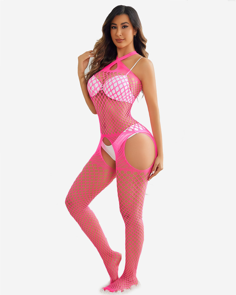 Mono de Medias de Red (Fishnet Bodystocking)