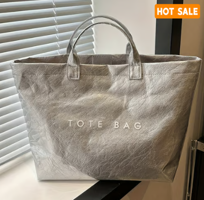 Women's Letters Print Tote Bag