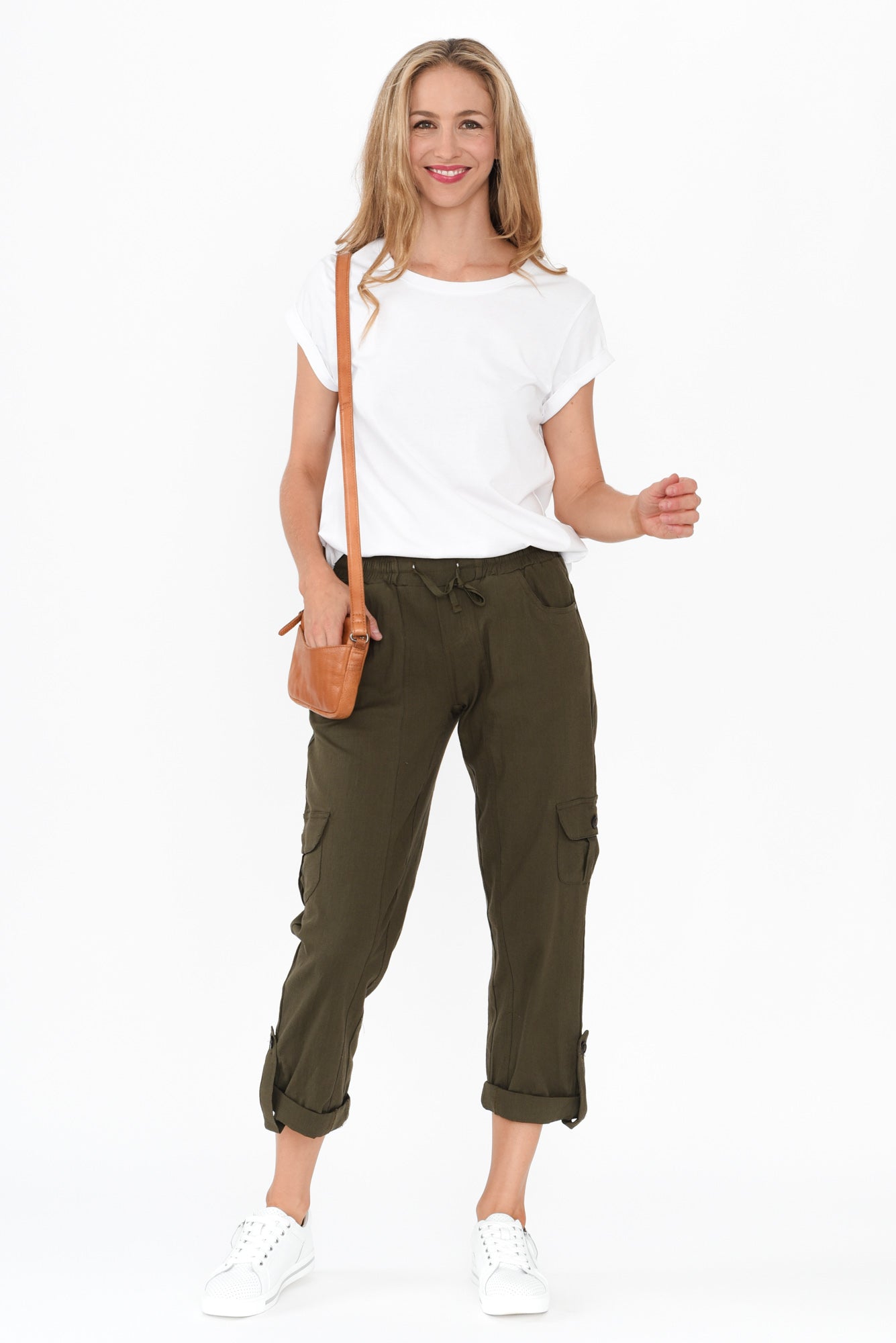 Pantalones Cargo Colette Caqui