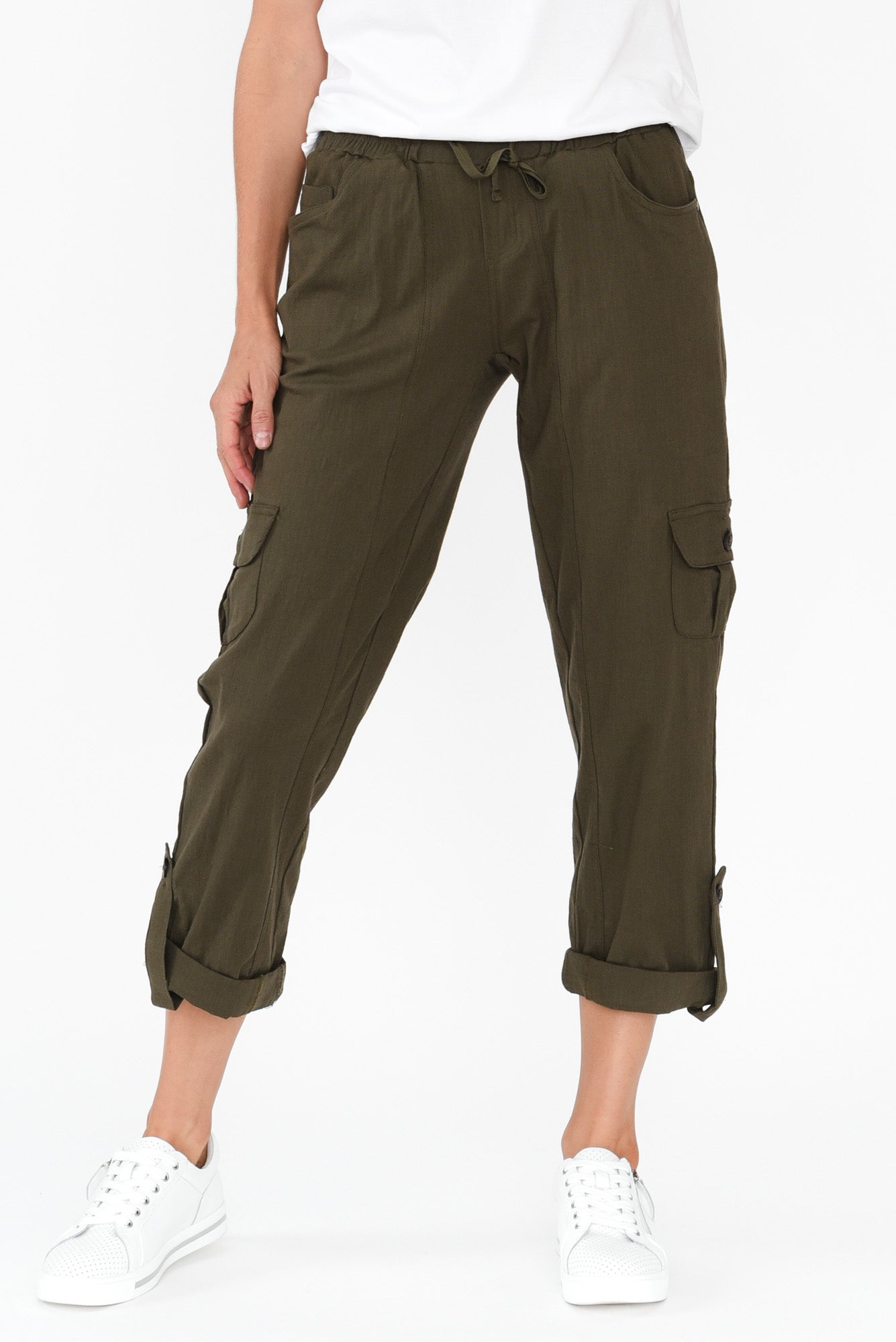 Pantalones Cargo Colette Caqui