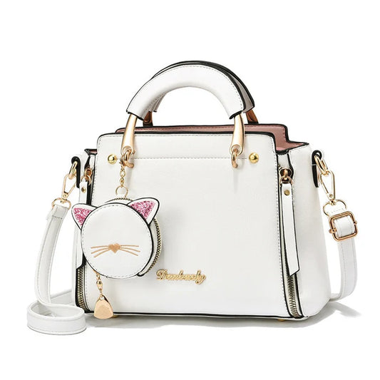 Bolso de piel para mujer Modern Cat