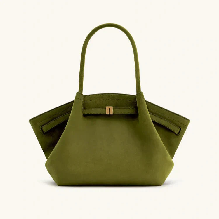 Henna™ Maxi Suede Tote Bag – Spacious Elegance with Timeless Style