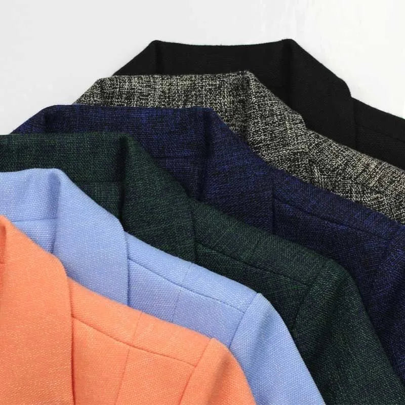 Blazer ligeiro chaquetas de trabajo