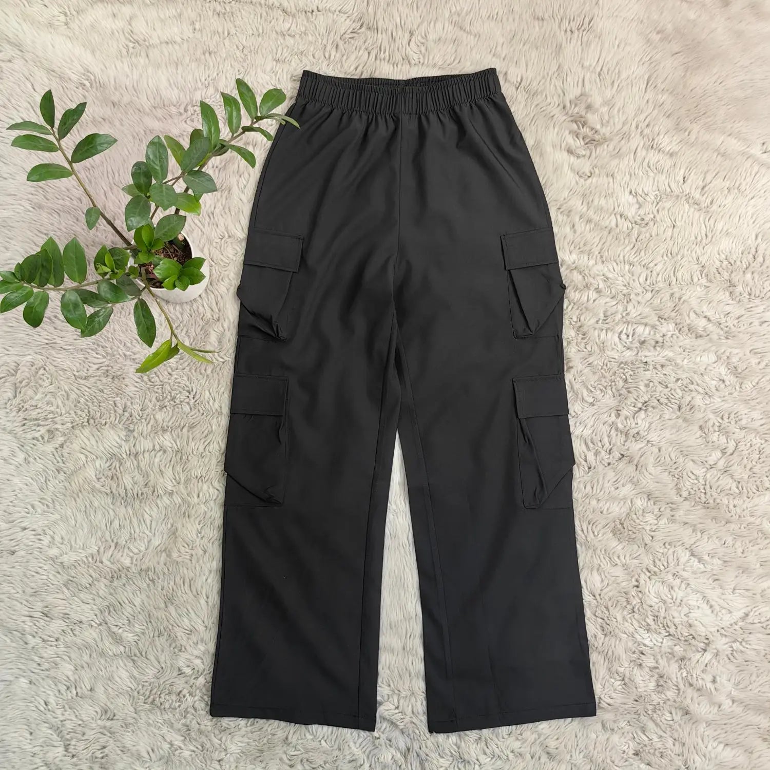 Pantalones cargo rectos