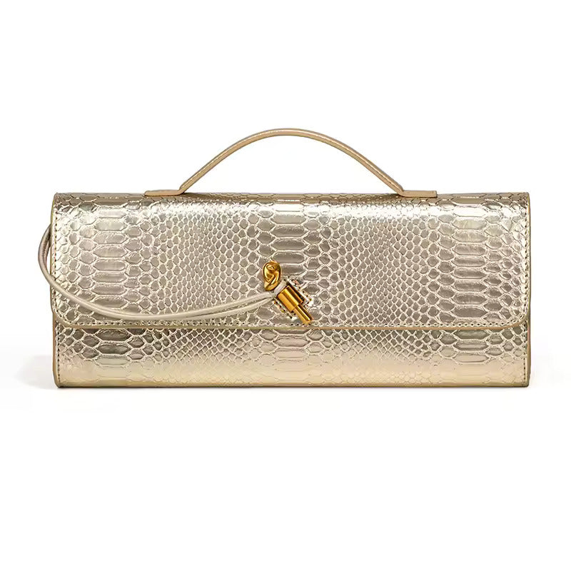 Velara™ Clutch – Exotic Elegance in a Sleek Design