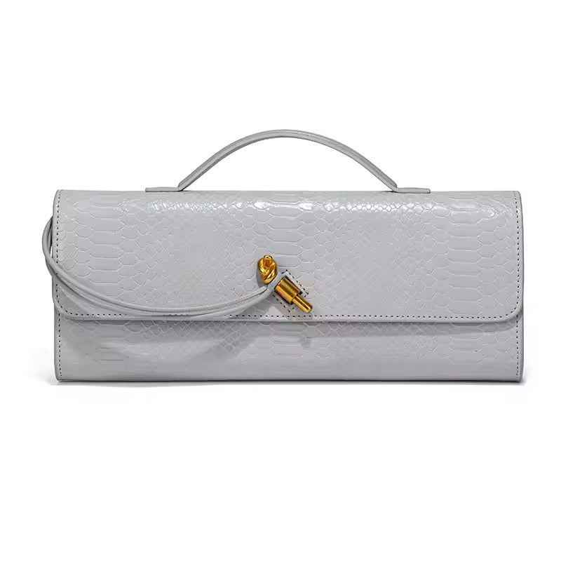 Velara™ Clutch – Exotic Elegance in a Sleek Design