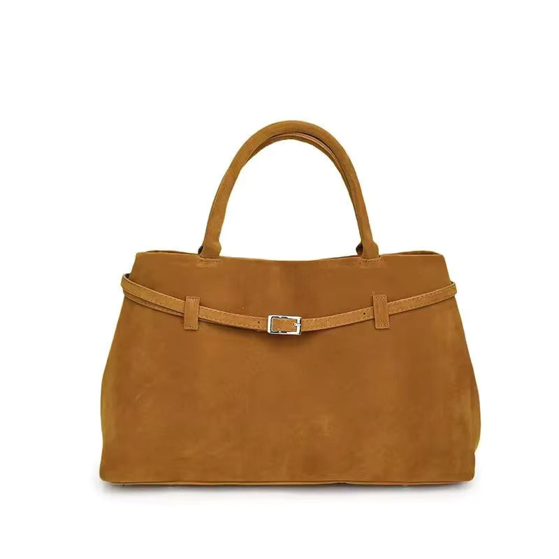 Comelia™ Suede Bag – Autumn Elegance with Everyday Practicality